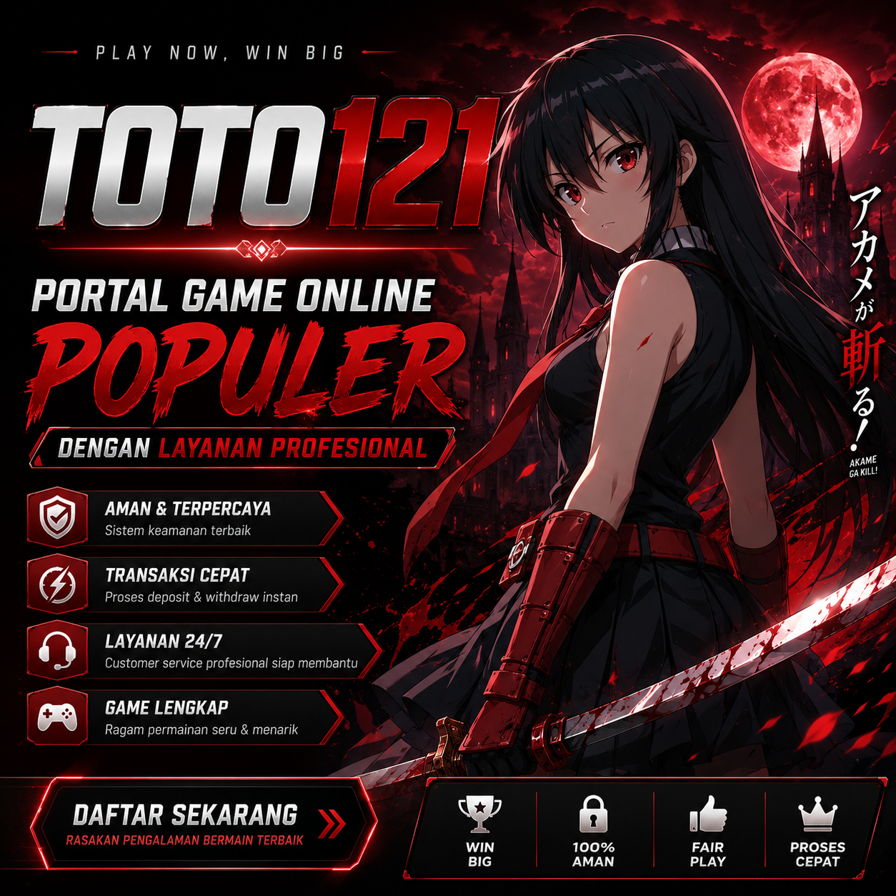 TOTO121 : Situs TOTO 121 Resmi dengan Akses Cepat Kapan Saja
